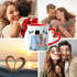 Partner-Tasse personalisiert Herz-Henkel mit Namen Geschenk Liebe Jahrestag Valentinstag SpecialMe®preview