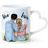Partner-Tasse personalisiert Herz-Henkel mit Namen Geschenk Liebe Jahrestag Valentinstag SpecialMe®preview