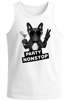 Party Herren Tank-Top Nonstop Mops French Bulldog Muskelshirt Muscle Shirt Neverless®preview