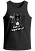 Party Herren Tank-Top Nonstop Mops French Bulldog Muskelshirt Muscle Shirt Neverless®preview