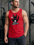Party Herren Tank-Top Nonstop Mops French Bulldog Muskelshirt Muscle Shirt Neverless®preview
