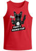 Party Herren Tank-Top Nonstop Mops French Bulldog Muskelshirt Muscle Shirt Neverless®preview