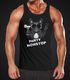 Party Herren Tank-Top Nonstop Mops French Bulldog Muskelshirt Muscle Shirt Neverless®preview