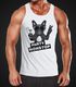 Party Herren Tank-Top Nonstop Mops French Bulldog Muskelshirt Muscle Shirt Neverless®preview