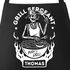 personalisierbare Grill-Schürze mit Name Grillseargent [Wunschname] Born to Grill-Geschenke Männer Skull Moonworks®preview