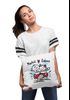 personalisierbare Kissen-Hülle zur Hochzeit Strichmännchen mit Namen und Datum Hochzeitsgeschenk Kissenhülle SpecialMe®preview
