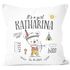 personalisierbares Kissen zur Geburt Indianer Häuptling, Geburtskissen Junge Mädchen, Namenskissen Geschenk Geburt SpecialMe®preview