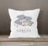 personalisierbares Kissen zur Hochzeit mit Namen und Datum Hochzeitspaar auf Moped Hochzeitsgeschenk Kissenhülle SpecialMe®preview