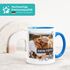 personalisierte Fototasse mit eigenem Foto persönliches Geschenk mit Bild selbst gestalten Rahmen Herz Anker SpecialMe®preview
