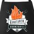 Personalisierte Grill-Schürze für Männer mit Name Born To Grill Spruch Baumwoll-Schürze Küchenschürze Moonworks®preview