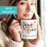 personalisierte Kaffee-Tasse Herz mit Namen und Datum Geschenk Hochzeit Hochzeitstag Jahrestag SpecialMe®preview