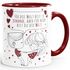 personalisierte Kaffee-Tasse Liebespaar Pärchen mit Liebesbotschaft Liebes-Geschenk Freundin Mann SpecialMe®preview