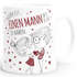 personalisierte Kaffee-Tasse Liebespaar Pärchen mit Liebesbotschaft Liebes-Geschenk Freundin Mann SpecialMe®preview