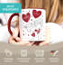 personalisierte Kaffee-Tasse Liebespaar Pärchen mit Liebesbotschaft Liebes-Geschenk Freundin Mann SpecialMe®preview