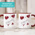 personalisierte Kaffee-Tasse Liebespaar Pärchen mit Liebesbotschaft Liebes-Geschenk Freundin Mann SpecialMe®preview