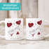 personalisierte Kaffee-Tasse Liebespaar Pärchen mit Liebesbotschaft Liebes-Geschenk Freundin Mann SpecialMe®preview