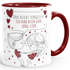 personalisierte Kaffee-Tasse Liebespaar Pärchen mit Liebesbotschaft Liebes-Geschenk Freundin Mann SpecialMe®preview