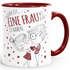 personalisierte Kaffee-Tasse Liebespaar Pärchen mit Liebesbotschaft Liebes-Geschenk Freundin Mann SpecialMe®preview