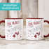 personalisierte Kaffee-Tasse Liebespaar Pärchen mit Liebesbotschaft Liebes-Geschenk Freundin Mann SpecialMe®preview