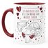 personalisierte Kaffee-Tasse Liebespaar Pärchen mit Liebesbotschaft Liebes-Geschenk Freundin Mann SpecialMe®preview