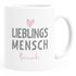 personalisierte Kaffee-Tasse Lieblings-{style_variation} mit Namen Namenstasse SpecialMe®preview