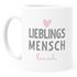 personalisierte Kaffee-Tasse Lieblings-{style_variation} mit Namen Namenstasse SpecialMe®preview