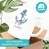 personalisierte Kaffee-Tasse mit Namen Anker Namenstasse persönliche Geschenke für Männer SpecialMe®preview