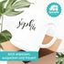 personalisierte Kaffee-Tasse mit Namen Namenstasse persönliche Geschenke für Frauen Mädchen SpecialMe®preview