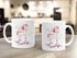 personalisierte Kaffee-Tasse mit Namen und Einhorn Namenstasse persönliche Geschenke für Einhornfans SpecialMe®preview