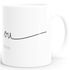 personalisierte Kaffeetasse I love you Tasse individuelle Liebesgeschenke mit Namen und Datum anpassbar SpecialMe®preview