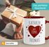personalisierte Kaffeetasse Ich Deins, Du Meins, Wir Eins. Panda-Bär anpassbar mit Namen personalisierte Liebesgeschenke SpecialMe®preview