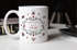 personalisierte Kaffeetasse Name und Datum Initialen oder Wunschtext anpassbarer Text individuelle Geschenke SpecialMe®preview