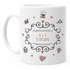 personalisierte Kaffeetasse Name und Datum Initialen oder Wunschtext anpassbarer Text individuelle Geschenke SpecialMe®preview