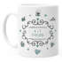 personalisierte Kaffeetasse Name und Datum Initialen oder Wunschtext anpassbarer Text individuelle Geschenke SpecialMe®preview