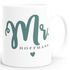 personalisierte Kaffeetasse Tasse Mr & Mrs Nachname Namenstasse personalisierte Geschenke Hochzeitsgeschenk SpecialMe®preview