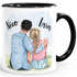 personalisierte Partner Tasse mit Namen Geschenk Liebe Jahrestag Valentinstag Freund Freundin Mann Frau SpecialMe®preview