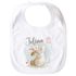 personalisiertes Baby Lätzchen mit Namen Tiermotive Bär Hase Fuchs personalisierte Geschenke Baumwolle SpecialMe®preview