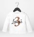 personalisiertes Baby Langarmshirt Geburtstags-Shirt personalisierbar mit Namen Alter 1-3 Junge/Mädchen SpecialMe® preview