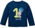 personalisiertes Baby Langarmshirt mit Namen Zahl 1 Geburtstagsshirt Nilpferd Tiermotive Junge/Mädchen SpecialMe® preview