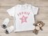 personalisiertes Baby T-Shirt Name und Zahl 1 zum ersten Geburtstag Motiv Stern Junge/Mädchen SpecialMe®preview