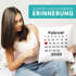 personalisiertes Kissen Kalender anpassbares Datum Geschenk Liebe Jahrestag Hochzeitstag Hochzeitsgeschenk SpecialMe®preview