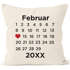 personalisiertes Kissen Kalender anpassbares Datum Geschenk Liebe Jahrestag Hochzeitstag Hochzeitsgeschenk SpecialMe®preview