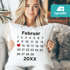 personalisiertes Kissen Kalender anpassbares Datum Geschenk Liebe Jahrestag Hochzeitstag Hochzeitsgeschenk SpecialMe®preview