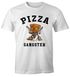 Pizza Gangster Herren T-Shirt Fun-Shirt Moonworks®preview
