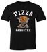 Pizza Gangster Herren T-Shirt Fun-Shirt Moonworks®preview