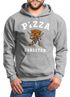 Pizza Gangster Kapuzen-Pullover Hoodie Herren Moonworks®preview