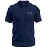 Poloshirt Herren mit Dackel Print – Kurzarm Polohemd aus Baumwolle – Hundemotiv im Polygon-Stil –Modern Fit Neverless®preview