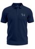 Poloshirt Herren mit Dackel Print – Kurzarm Polohemd aus Baumwolle – Hundemotiv im Polygon-Stil –Modern Fit Neverless®preview