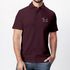 Poloshirt Herren mit Dackel Print – Kurzarm Polohemd aus Baumwolle – Hundemotiv im Polygon-Stil –Modern Fit Neverless®preview