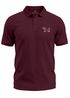 Poloshirt Herren mit Dackel Print – Kurzarm Polohemd aus Baumwolle – Hundemotiv im Polygon-Stil –Modern Fit Neverless®preview